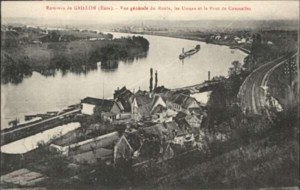 Gaillon les Usines le Pont de Courcelles