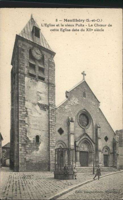 Montlhery Eglise le vieux Puits