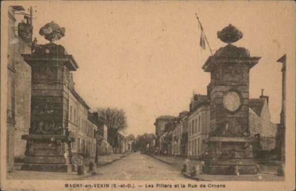 Magny-en-Vexin les Pillers la Rue de Crosne
