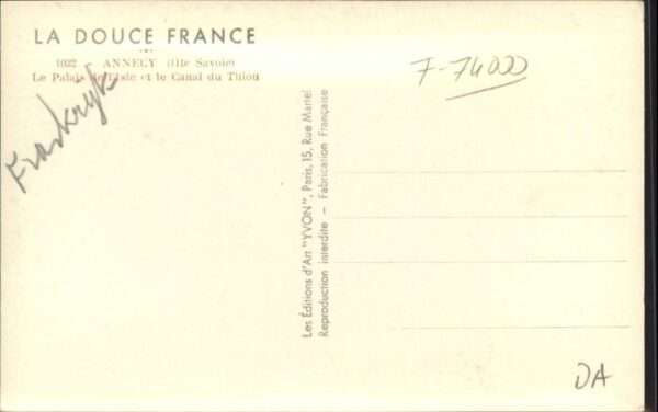 Annecy Haute-Savoie Annecy le Palais – Bild 2
