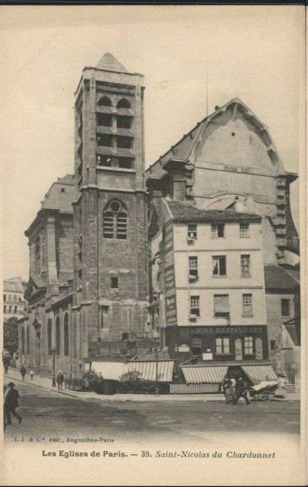 Paris Eglise Saint Nicolas du Chardonnet