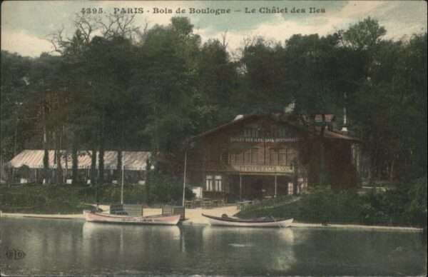 Paris Bois de Boulogne le Chalet des Iles