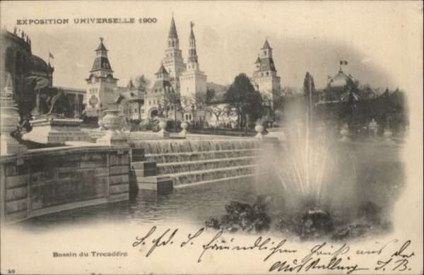 Paris Exposition Universelle Bassin du Trocad