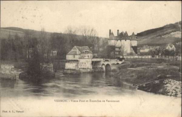 Vernon Eure Vernon Vieux Pont Tourelles de Vernonne