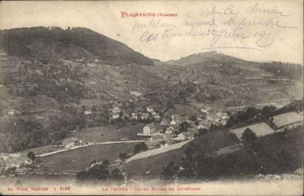 Plainfaing Roche Rovemont