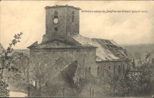 Brieulles-sur-Meuse 55 Kirche Jungfrau von Orleans