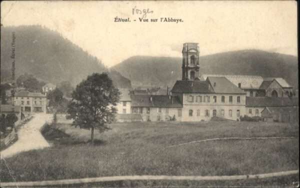 Etival-Clairefontaine 88 Vosges Abbaye