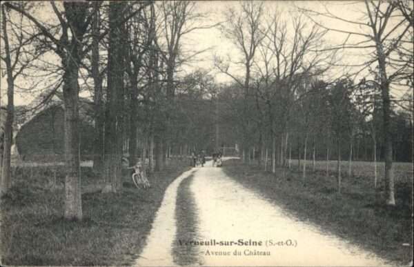 Verneuil-sur-Seine Fahrrad Avenue Chateau