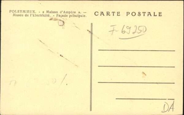 Poleymieux-au-Mont-d Or Maison Ampere Musee Electricite – Bild 2
