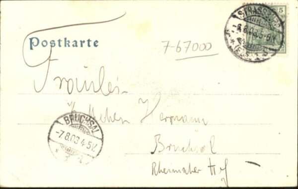 Strasbourg Alsace Strassburg_Elsass Sängerhaus Pfalzburge – Bild 2