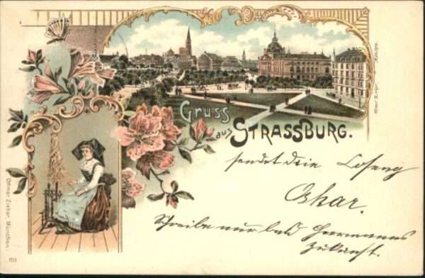 Strasbourg Alsace Strassburg_Elsass Blumen