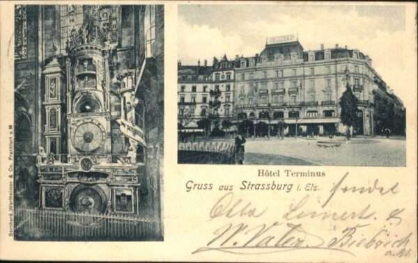 Strasbourg Alsace Strassburg_Elsass Hotel Terminus