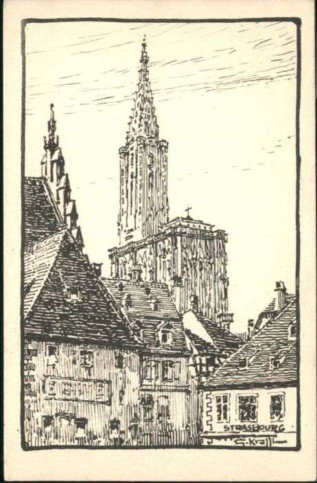 Strasbourg Alsace Strasbourg Künstler S Krall