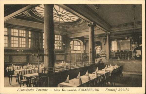 Strasbourg Alsace Strassburg_Elsass Taverne Alter Kornmar