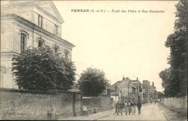 Persan-Beaumont Persan Ecole Filles Rue Gambetta