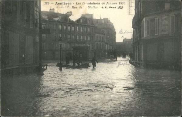 Asnieres Eure Asnieres Rue de Station