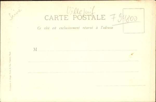 Villejuif [Handschriftlich] Kutsche Kremlin Bicet – Bild 2