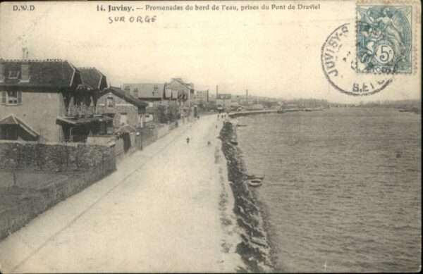 Juvisy-sur-Orge Promenades Bord Pont Draviel