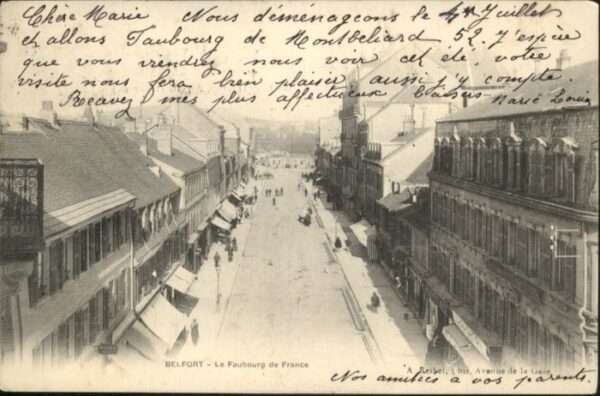 Belfort Alsace Belfort Faubourg France