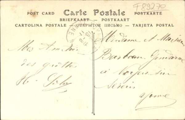 Arcy-sur-Cure Yonne Chateau Facade Principale – Bild 2