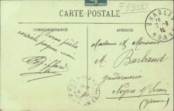 Auxerre Pferd Quai Republique – Bild 2