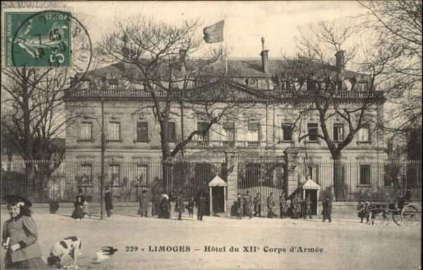 Limoges Hotel Corps Armee Esel Hund
