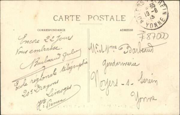 Limoges Hotel Corps Armee Esel Hund – Bild 2