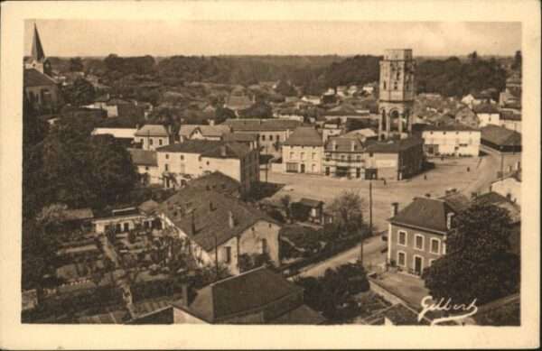 Charroux Vienne Vue panoramique