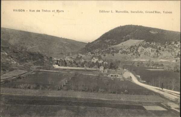 Vaison-la-Romaine Vaucluse Vue Theos Mars