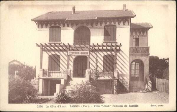 Bandol Villa Jean Pension Famille