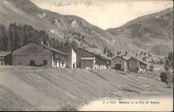 Montroc-le-Planet [Handschriftlich] Col Balme