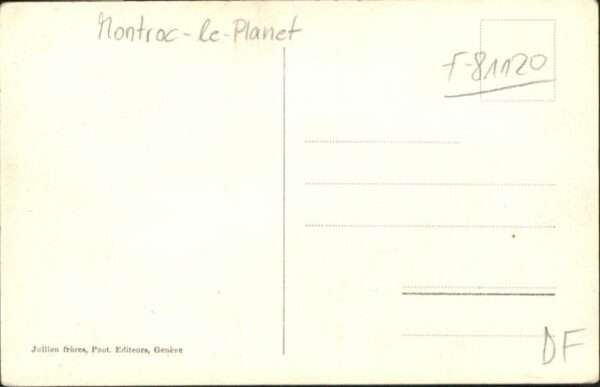 Montroc-le-Planet [Handschriftlich] Col Balme – Bild 2