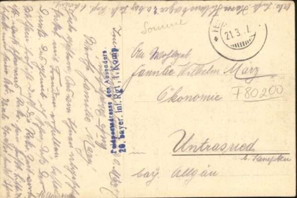 Peronne 80 Somme Peronne Park – Bild 2