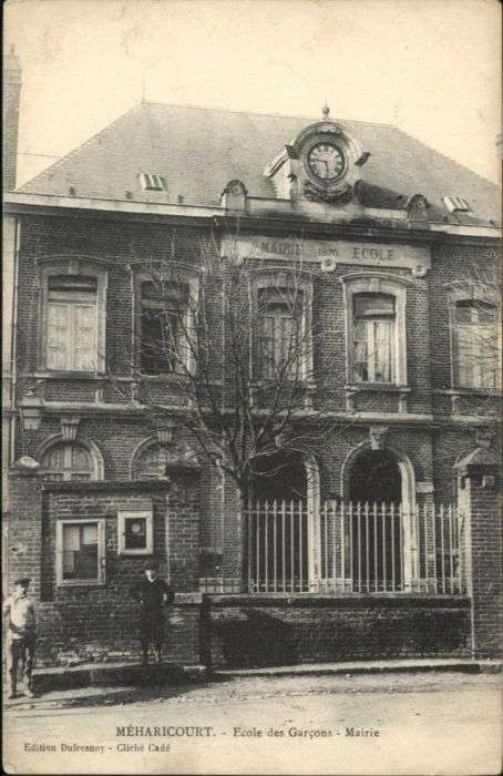 Meharicourt Ecole Garcons Mairie