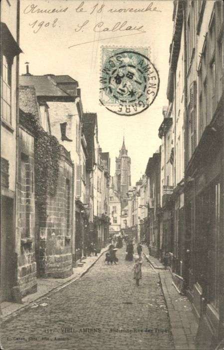 Amiens Ancienne Rue Tripes