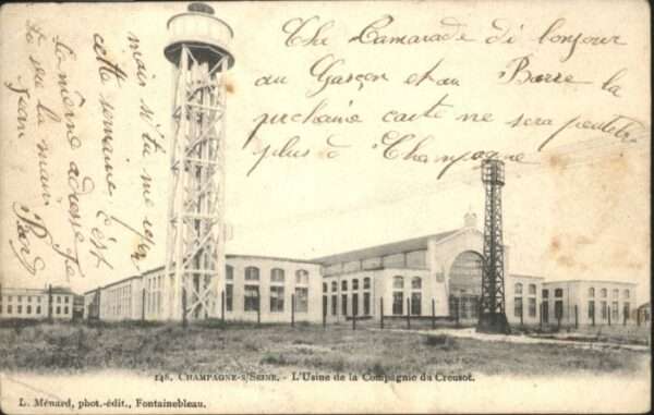 Champagne-sur-Seine Compagnie Creusot