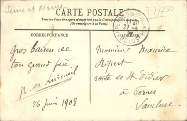 Moret-sur-Loing Minoterie Provencher Eglise – Bild 2