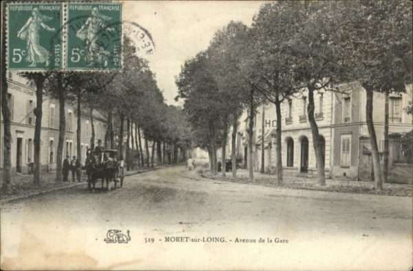 Moret-sur-Loing Avenue Gare Kutsche