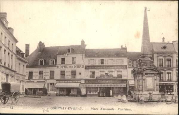 Gournay-en-Bray Hotel Nord Place Nationale Fontaine