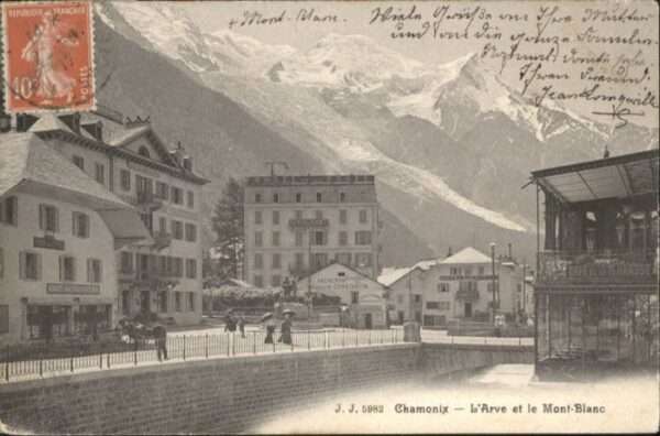 Chamonix Chamonix-Mont-Blanc Arve Mont Blanc Caf