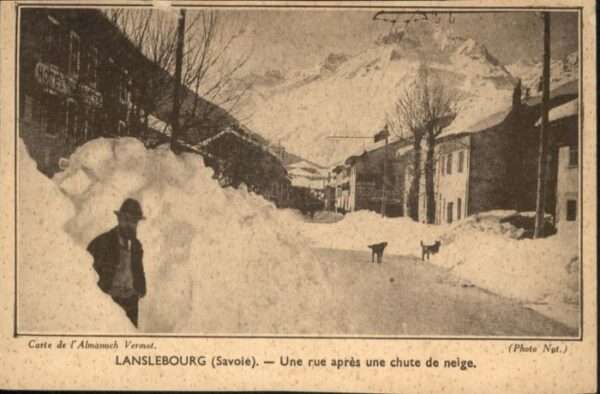Lanslebourg-Mont-Cenis Winter Hund