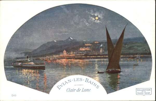 Evian-les-Bains Haute Savoie Evian-les-Bains Clair de Lune Schiff