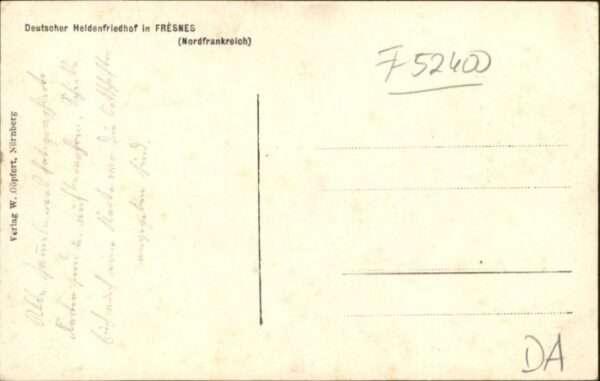 Fresnes-les-Montauban Deutscher Heldenfriedhof – Bild 2