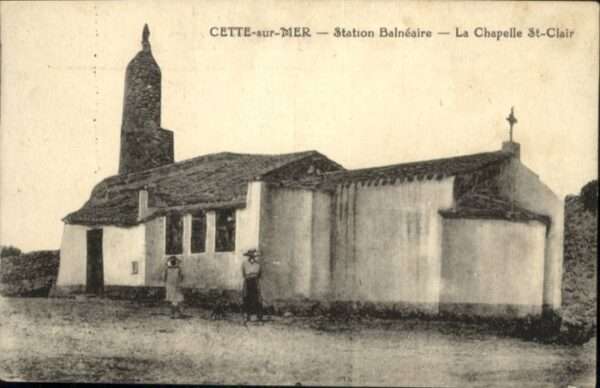 Sete Herault Cette Station Balneaire Chapelle St Cla