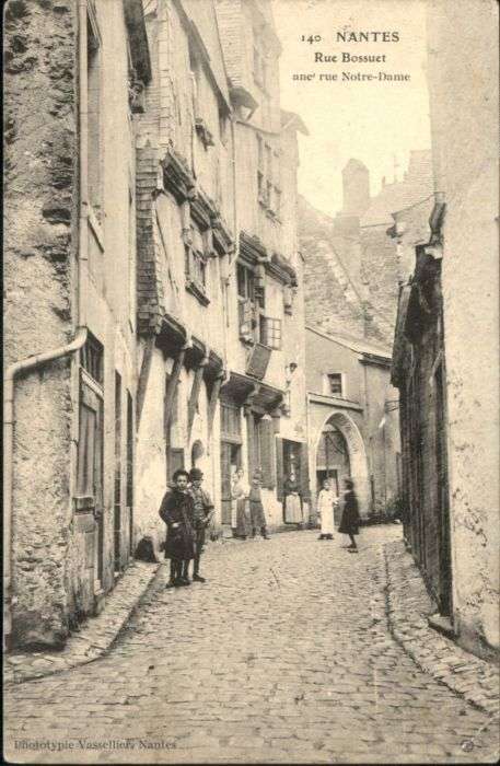 Nantes Loire Atlantique Nantes Rue Bossuet Rue Notre Dame