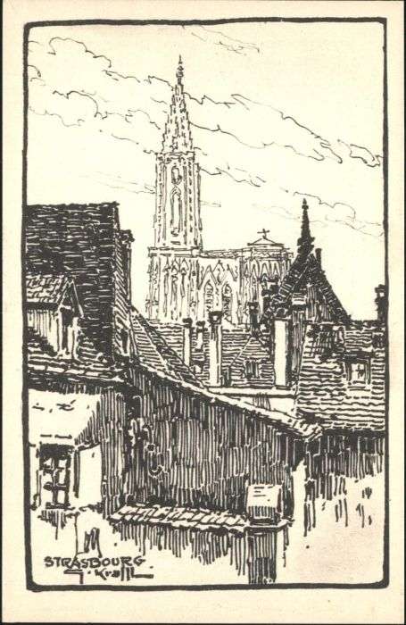 Strasbourg Alsace Strasbourg Künstler Krall