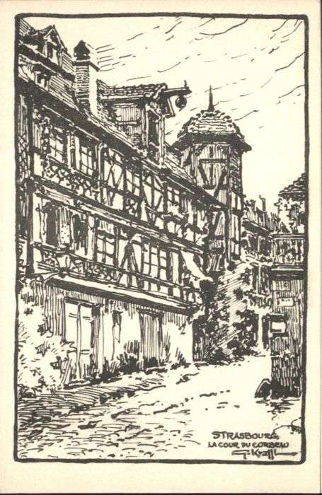 Strasbourg Alsace Strasbourg Künstler Krall