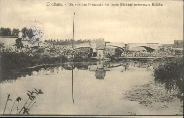 Conflans-en-Jarnisy Gesprengte Brücke