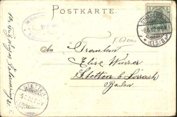Strasbourg Alsace Strassburg_Elsass Münster Wappen – Bild 2