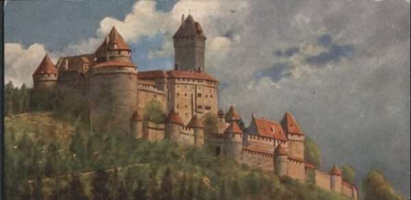 Hohkoenigsburg Haut-Koenigsbourg Hohkönigsburg Künstler H Hoffmann x